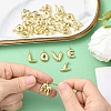 26Pcs 26 Styles Brass Pendants KK-YW0002-97-4