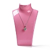 Plastic Necklace Bust Display Stands NDIS-P003-01C-4
