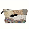 Cat Linen Waterproof Bag PW-WG12205-04-1