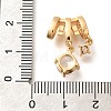 Brass Micro Pave Cubic Zirconia Pendants X-KK-C085-12G-3