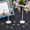 12Pcs Brass Huggie Hoop Earring Findings KK-CN0003-37-4