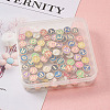 Alloy Enamel Spacer Beads ENAM-FW0001-001-NR-3