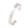 Halloween 201 Stainless Steel Cuff Bangles for Women BJEW-T024-01H-P-1