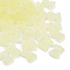Frosted Transparent Acrylic Beads X1-OACR-P029-20B-03-2