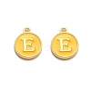 Golden Plated Alloy Enamel Charms LS-ENAM-Q437-13E-1