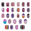 Acrylic & Resin & Polymer Clay Rhinestone European Beads FPDL-S015-04C-1