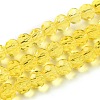 Transparent Glass Beads LS-EGLA-A035-T6mm-D03-1
