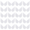 20Pcs Cloth & Glitter Powder Iron on Sew on Patches DIY-GF0014-66-1
