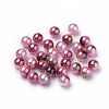 Rainbow Acrylic Imitation Pearl Beads OACR-R065-5mm-A10-1