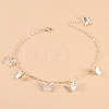 Brass Cable Chain Charm Bracelets for Women WG5EDD2-05-1