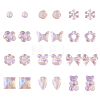 120Pcs 12 Style Transparent Acrylic Beads OACR-TA0001-35-13