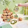 Bamboo Weaving Basket Mini Model AJEW-OC0015-97B-3