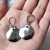Alloy Leverback Earrings WGDE6E3-01-5