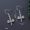 Brass & Alloy Dangle Earrings FS-WG95800-07-1