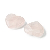 Natural Rose Quartz Heart Palm Stone G-YW0001-52A-2