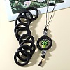 9Pcs Ring Food Grade Eco-Friendly Silicone Beads JX895A-3