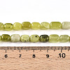 Natural Xiuyan Jade Beads Strands G-N346-04A-12-5