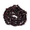 Natural Garnet Beads Strands F065-01A-5