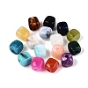 Two Tone Opaque Acrylic Beads OACR-Q205-04-2