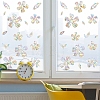 2Pcs Flower Rainbow Prism Electrostatic Window Stickers PW-WGA1882-01-3