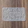 Dog DIY Pendant Silhouette Silicone Molds X1-SIL-F010-05-3