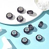 Handmade Glass European Beads GPDL25Y-07-5