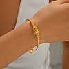 Adjustable Brass Round Beaded Bangles for Women MZ9202-1