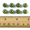 20Pcs Opaque Acrylic Beads MACR-FS0002-28A-5