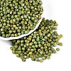 Picasso Glass Seed Beads SEED-N012-04C-1