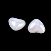 Plating Opaque Acrylic Imitation Shell Beads OACR-P039-07A-2