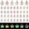 20Pcs Luminous Glass Pendants FIND-YW0009-11A-2