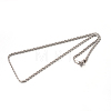 304 Stainless Steel Rope Chain Necklaces STAS-M174-009P-A-2