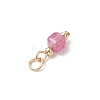 Natural Multicolor Tourmaline Pendants PALLOY-JF05146-5