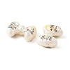 Printed Opaque Acrylic Beads OACR-B054-01U-2