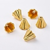 Tibetan Style Bead Caps EA10181Y-G-1