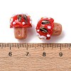 Handmade Bumpy Lampwork Beads LA-CBAE4A5-02B-3