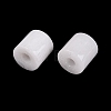 Natural White Jade European Beads G-P520-05W-3