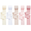 5 Rolls 5 Colors Polyester Frayed Ribbon OCOR-PH0002-79-1