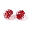 Handmade Foil Glass Beads FOIL-N029-10D-3