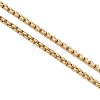 Adjustable Natural Pearl Rice Pendant 304 Stainless Steel Box Chain Lariat Necklaces NJEW-JN05948-5