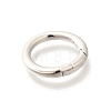 Brass Spring Gate Rings KK-L225-012P-2