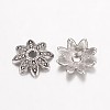 Tibetan Style Alloy Bead Caps PALLOY-D348-41AS-01-1