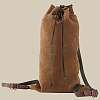Flocking Fibre Drawstring Backpacks with PU Leather Straps and Alloy Clasps ABAG-WH20019-02A-6