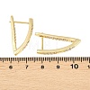 Brass Hoop Earrings EJEW-D348-02G-3