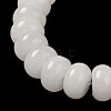 Natural White Jade Beads Strands G-B078-H01-01-4