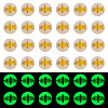 50G Luminous Transparent Acrylic Beads OACR-TAD0001-01I-1