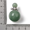 Natural Green Aventurine Perfume Bottle Pendants GG-CBA7610-02P-08-3