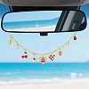 Aluminum Pendant Decorations HJEW-BM00064-8