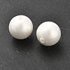 Baking Paint Pearlized Glass Pearl Round Beads HY-Q001-01B-3
