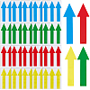 20Sheets 4 Colors Paper Self-Adhesive Arrows Guide Label Stickers DIY-GF0014-48-7